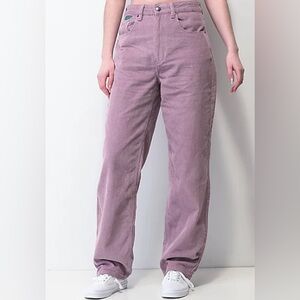 NWOT. Empyre Tori 90s Corduroy Skate Pants Seafog High Rise Womens Size 7